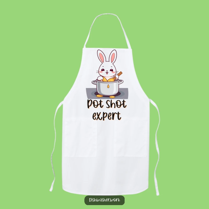 Funny Rabbit Chef Apron: Hilarious Kitchen Protector, Perfect Funny Gift for Cooks!