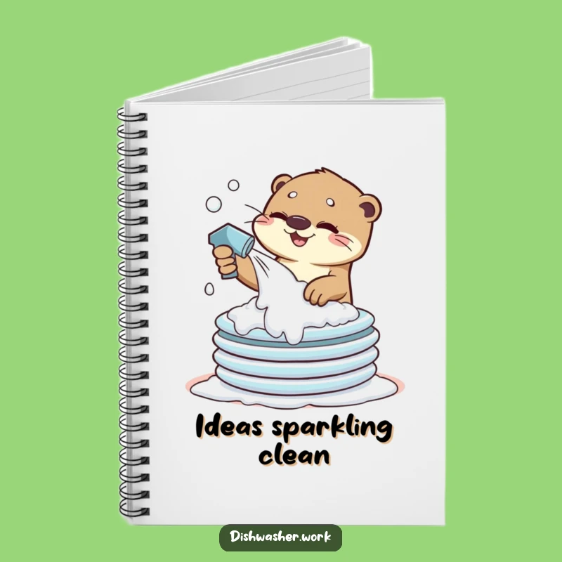 Funny Otter Journal: Suds & Ideas, Perfect Humorous Notebook Gift