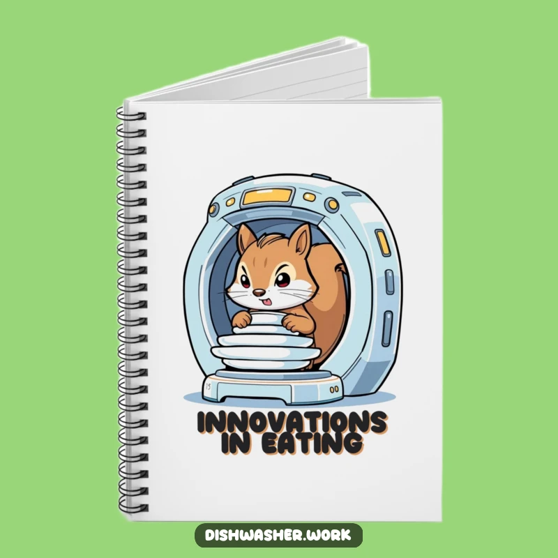 Funny Squirrel Future Journal: Sci-Fi Notes, Perfect Humorous Notebook Gift